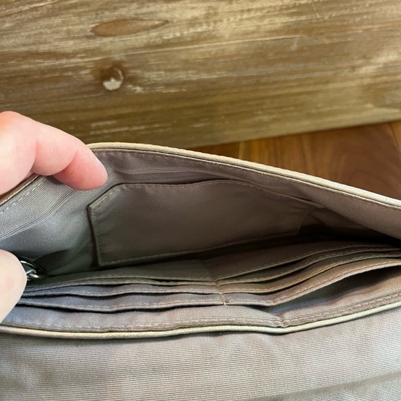 Soft Leather Coach Wristlet - Picture 5 of 13